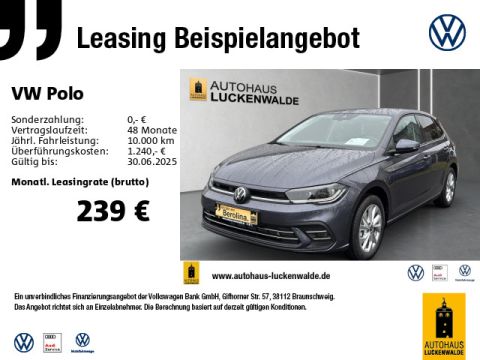 VW Polo 1.0 TSI Style DSG  IQ-MATRIX NAV ACC SHZ