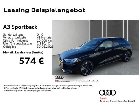 AUDI A3 Sportback 35 TFSI S line S tronic  SONOS ACC