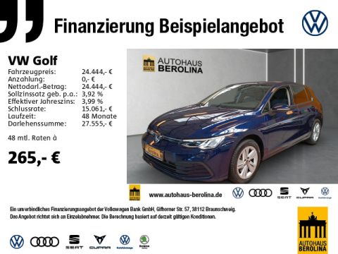 VW Golf VIII 2.0 TDI Life DSG  ACC NAV R-CAM SHZ