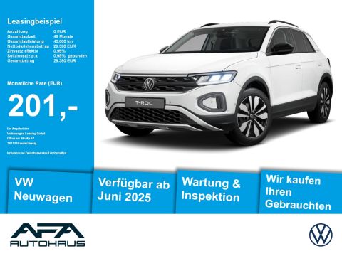 VW T-Roc 1.0 TSI GOAL LED ACC SHZ DC App-Connect