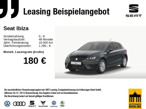 SEAT Ibiza 1.0 TSI Road Edition DSG  Road Ed. Aktion