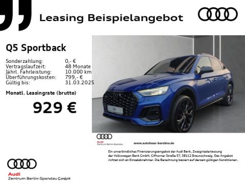 AUDI Q5 Sportback 55 TFSI e qu. S line S tronic  ACC