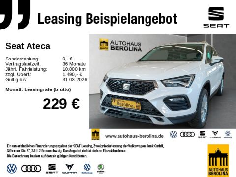 SEAT Ateca 1.5 TSI Road Editio