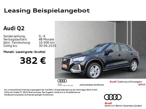 AUDI Q2 35 TFSI Adv. S tronic  MATRIX R-CAM PDC  SHZ