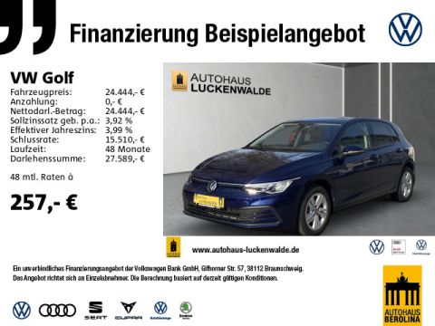 VW Golf VIII 2.0 TDI Life DSG  ACC NAV R-CAM SHZ