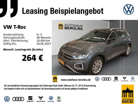 VW T-Roc 1.5 TSI Style DSG  AHK ACC NAV SHZ