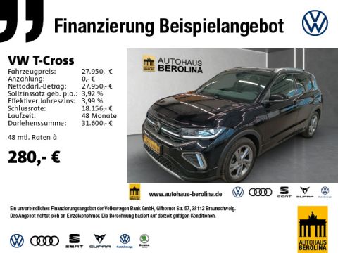 VW T-Cross 1.5 TSI R-Line DSG  AHK ACC NAV R-CAM