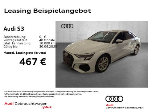AUDI S3 Lim. TFSI S tronic  NAV  ACC SHZ Opt-Schwarz