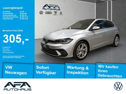 VW Polo 1.0 TSI Style DSG Pano AHK Matrix Navi DC