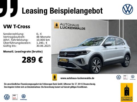 VW T-Cross 1.0 TSI Style DSG  IQ.DRIVE R-CAM