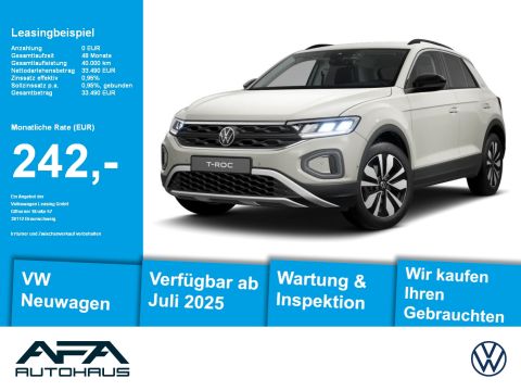 VW T-Roc 1,5 TSI GOAL DSG LED ACC SHZ DC App-Conn.