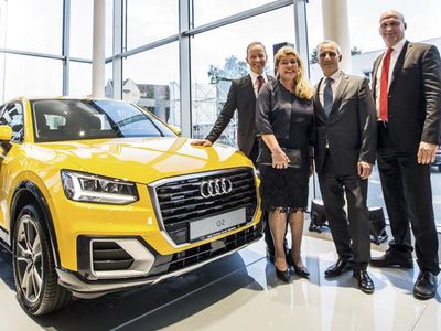 Berolina eröffnet neuen Audi Terminal in Berlin-Spandau