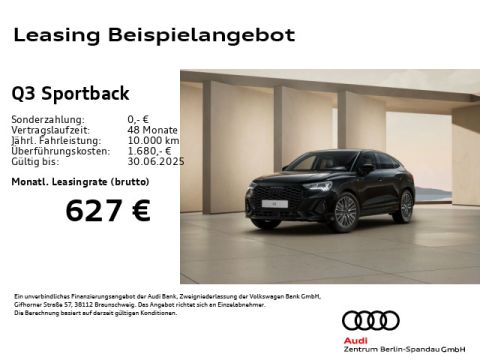 AUDI Q3 Sportback 35 TFSI S line S tronic  NAV  SHZ