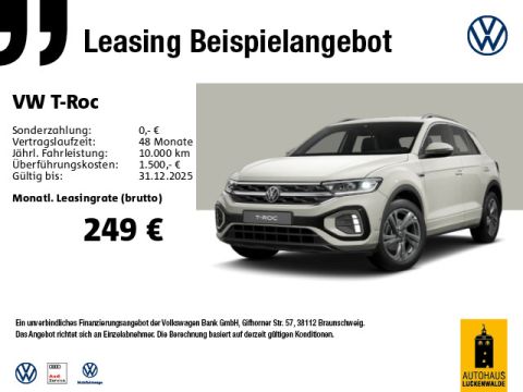 VW T-Roc 1.5 TSI R-Line DSG  ACC LED  SHZ