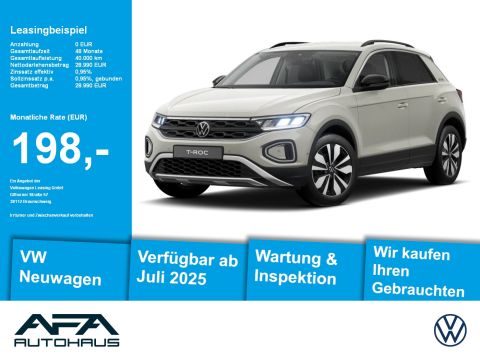 VW T-Roc 1.0 TSI GOAL LED ACC SHZ DC App-Connect