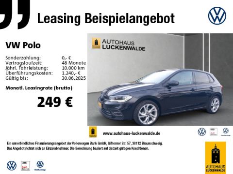 VW Polo Style 1,0 l TSI OPF 70 kW  95 PS  7 -Gang-Doppelkupplungsgetriebe DSG