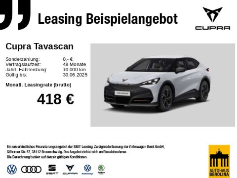 CUPRA Tavascan VZ  MATRIX ACC NAV SHZ