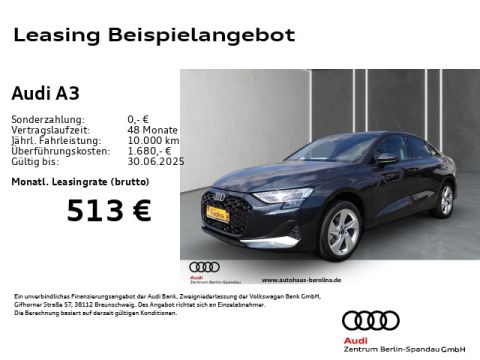 AUDI A3 Lim. Adv. 35 TFSI S tronic  SONOS HuD ACC