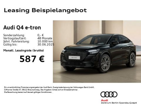 AUDI e-tron Q4  40 Sportback S line  ACC R-CAM PDC 