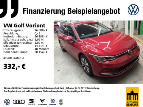 VW Golf VIII Variant 1.0 eTSI Move DSG  ACC PDC