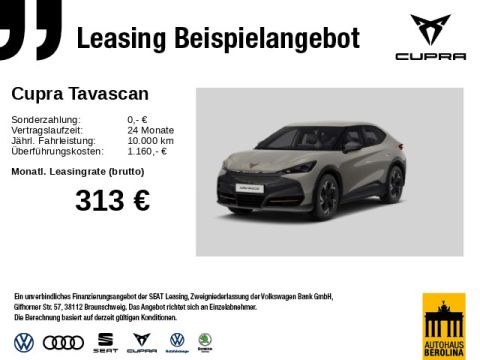CUPRA Tavascan Endurance  Bestellangebot