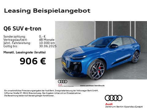 AUDI e-tron Q6  qu. S line  PANO B