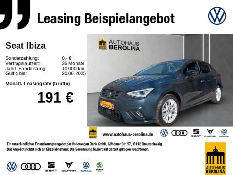 SEAT Ibiza 1.0 TSI FR DSG  NAV Vision  LED GRA SHZ