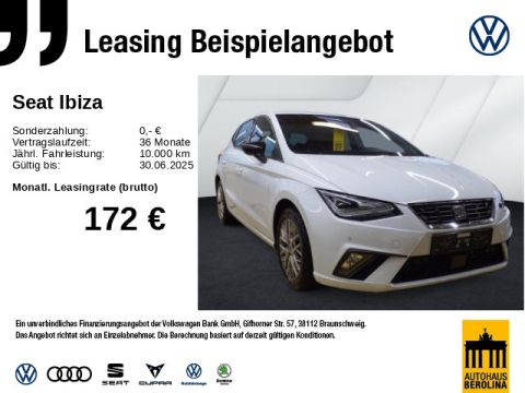 SEAT Ibiza 1.0 TSI FR DSG  NAV Vision  ACC LED SHZ