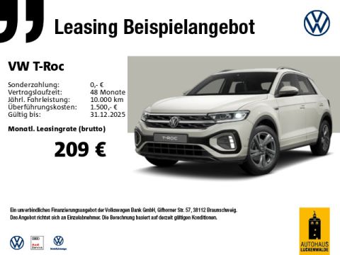 VW T-Roc 1.0 TSI R-Line  ACC LED  App-Connect SHZ