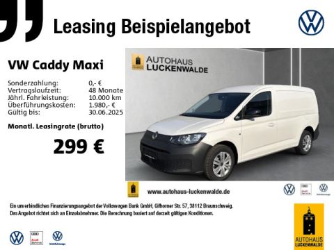 VW Caddy Maxi Cargo 2.0 TDI LR  AHK R-CAM PDC