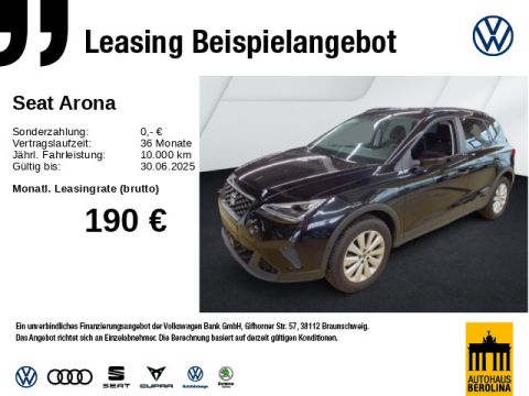 SEAT Arona 1.0 TSI Style DSG  ACC Vision  LED SHZ