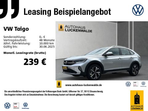 VW Taigo 1.0 TSI Style DSG  MATRIX IQ.DRIVE NAV