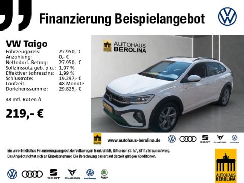 VW Taigo 1.5 TSI R-Line DSG  ACC NAV R-CAM PDC SHZ