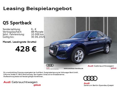 AUDI Q5 Sportback 40 TDI qu. Adv. S tro.  MATRIX NAV