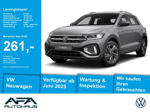 VW T-Roc 1.5 TSI R-Line DSG AHK LED ACC App-Connect