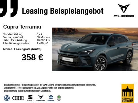 CUPRA Terramar 1.5 e-Hybrid DSG  GRA PDC R-CAM BESTELLFAHRZEUG