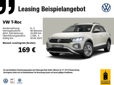 VW T-Roc 1.0 TSI Life  LED App-Connect