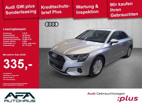 AUDI A3 Limousine 35TFSI Adv. S tr. Smart.Int GRA PDC