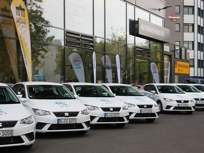 50 SEAT Ibiza für Gewinner des COSY-WASCH „10 Jahre Partner des Sports“ - Gewinnspiels